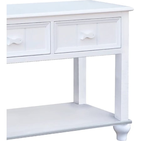 3-Drawer Sofa Table