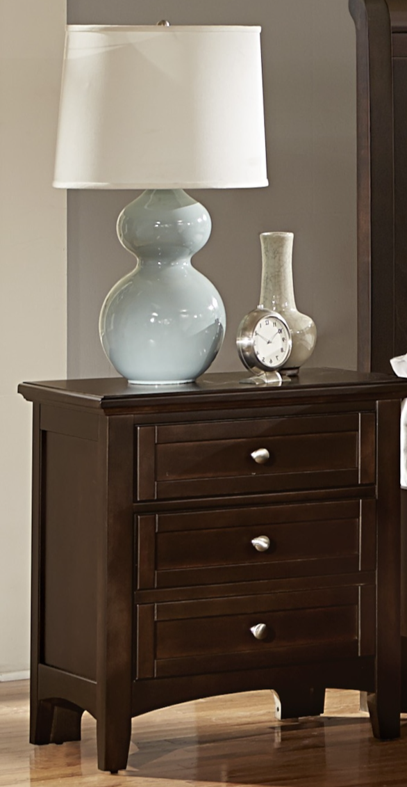 Vaughan-Bassett Bonanza 2-Drawer Nightstand