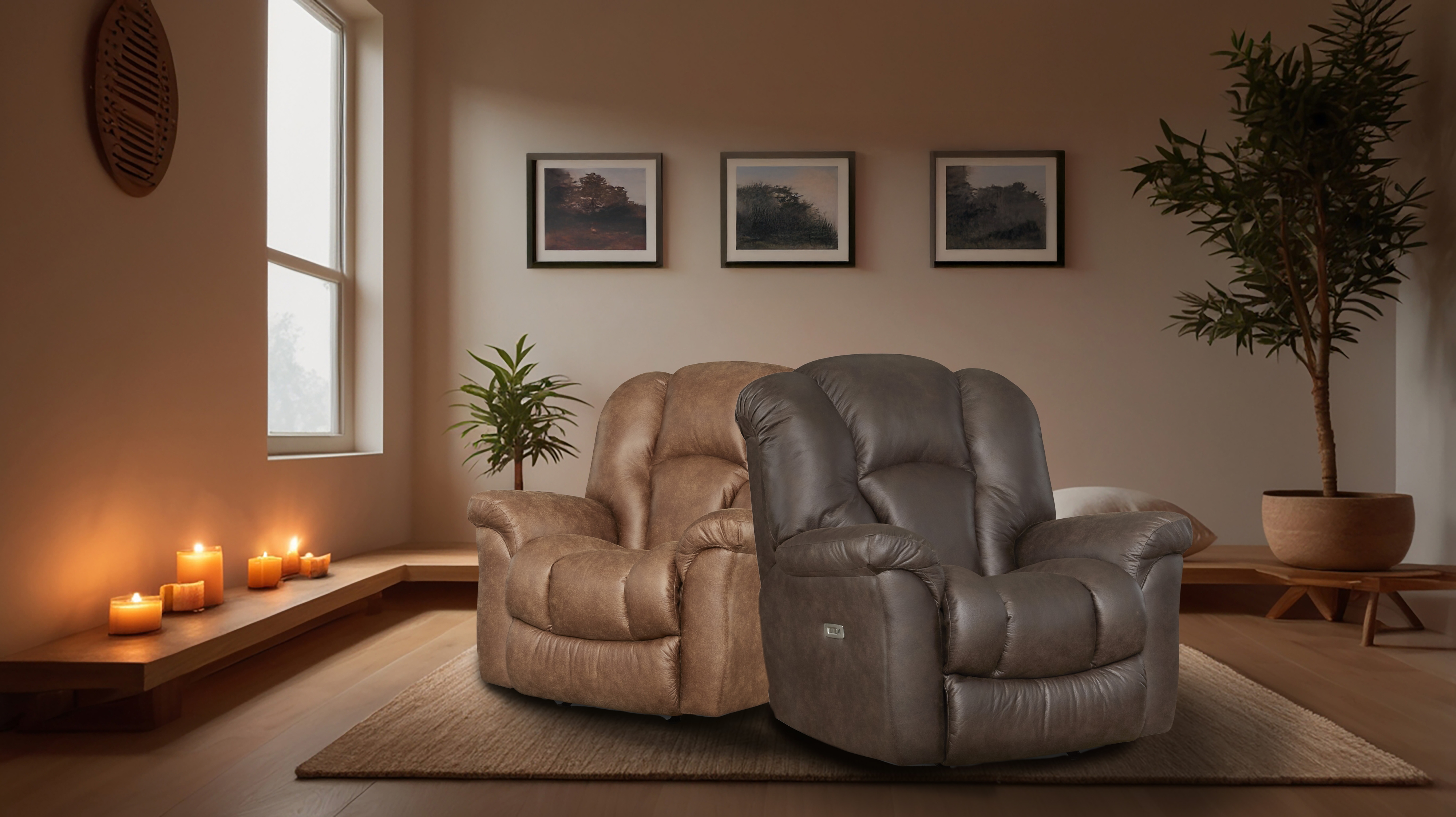 Recliner with Air Massage &amp; Heat