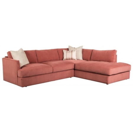 Sectional with Right-Facing Chaise