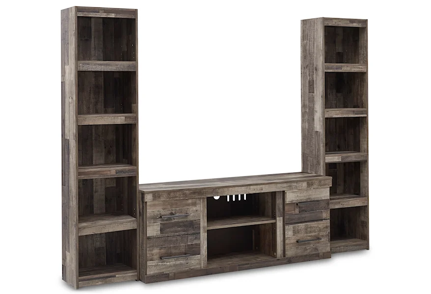 Derekson Entertainment Wall Unit by Signature Design by Ashley Furniture at Sam's Appliance & Furniture