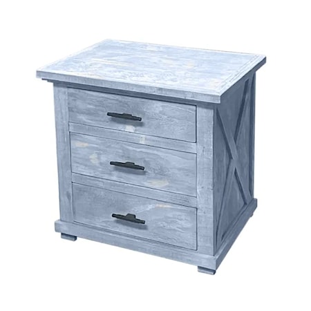 3-Drawer Nightstand