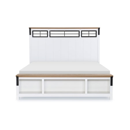 King Panel Bed