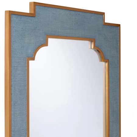 Yangon Mirror - Blue