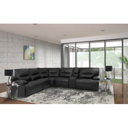 6-Piece Power Reclining Sectional Sofa