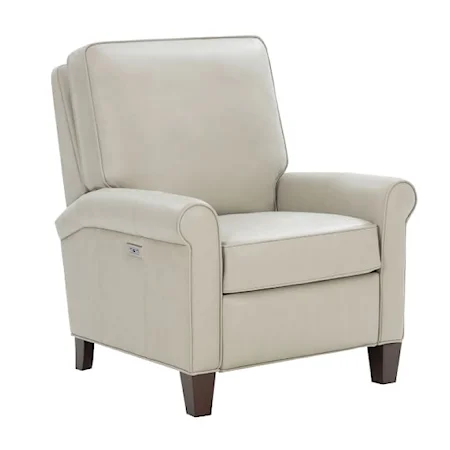 Transitional Power Low Leg Recliner