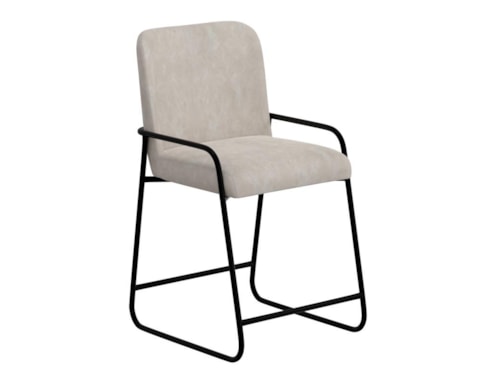 Transitional Upholstered 24" Barstool