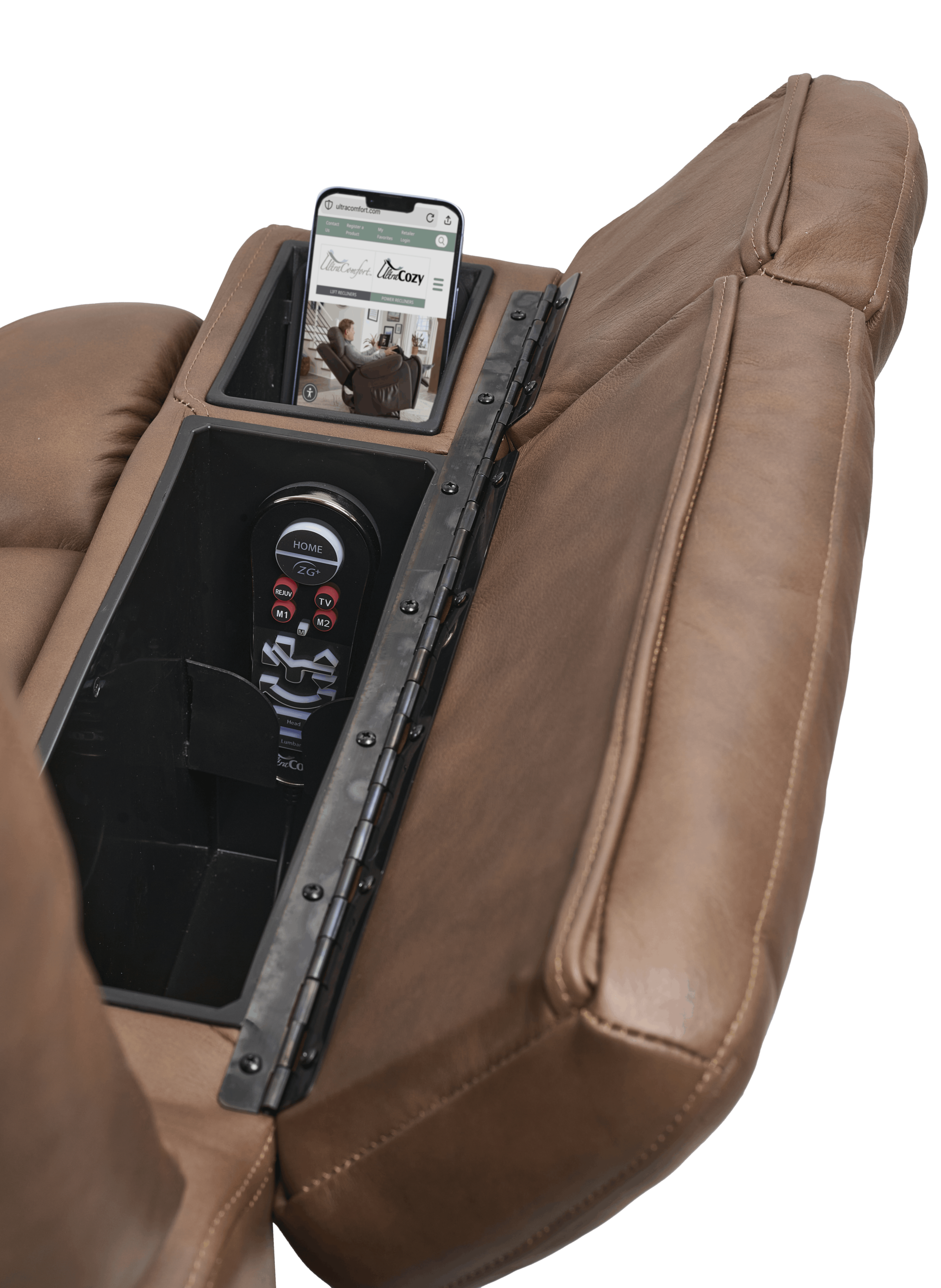 UltraComfort UltraCozy Medium Power Recliner