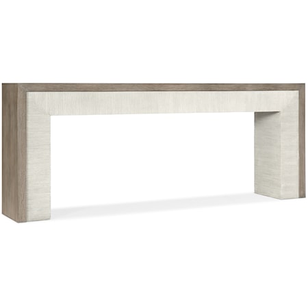 Casual Console Table with Two-Tone Finish