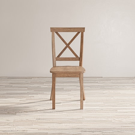 X Back Dining Chair