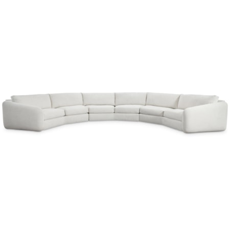 3-pc. Outdoor Crescent Sectional Sofa
