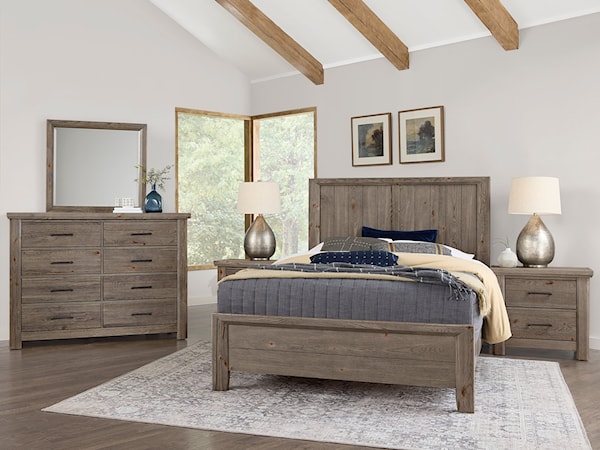 5-Piece King Panel Bedroom Set