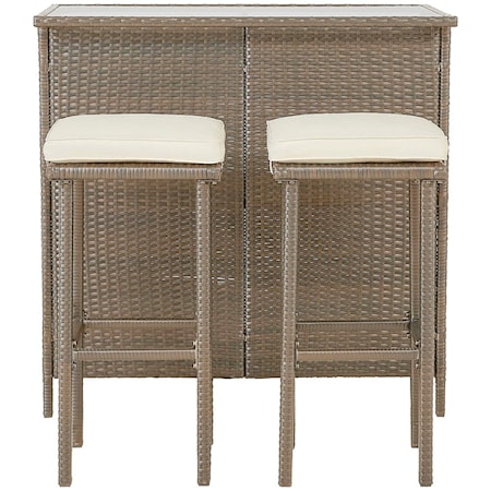 Outdoor Three-Piece Bar Set