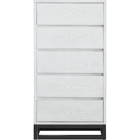 White Industrial Chest