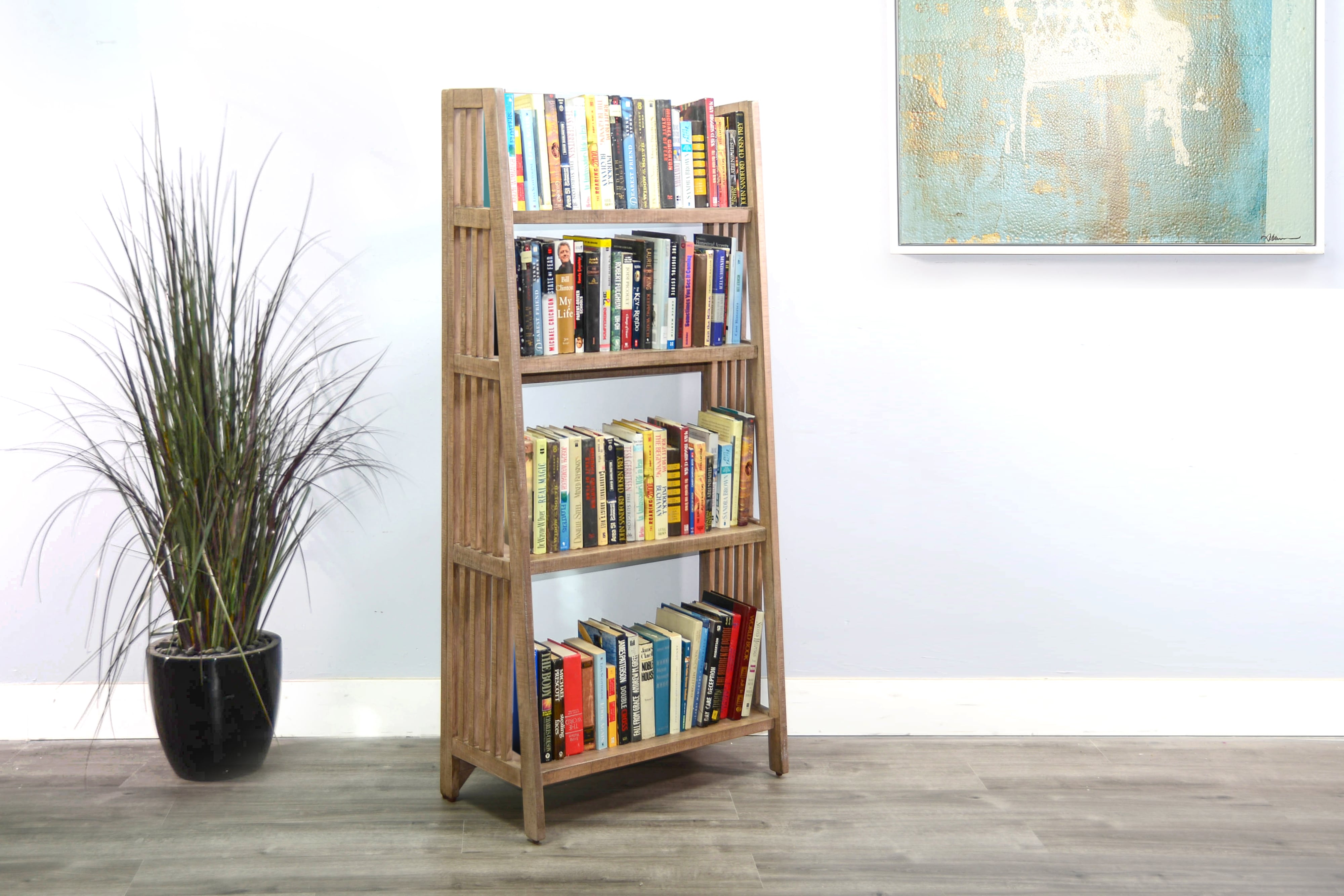 Desert Rock 60"H Folding Bookcase