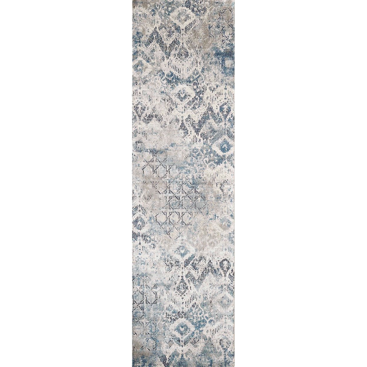 Kas Montreal 7'7" x 10'10" Teal Avery Rug