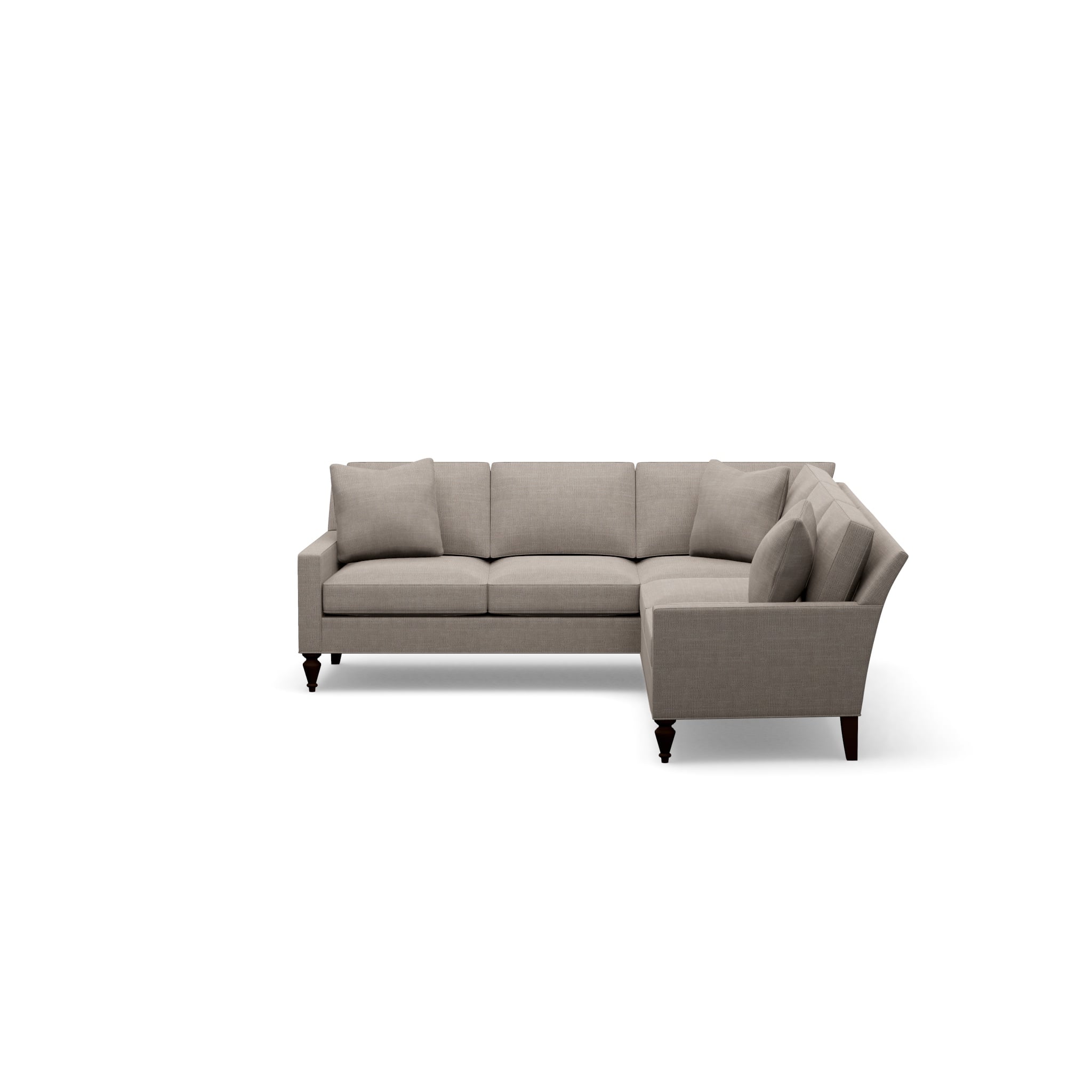 2-Piece L-Shaped Sectional Sofa