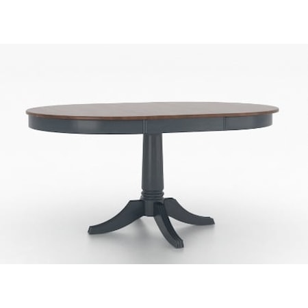 Customizable Round Table w/ Pedestal