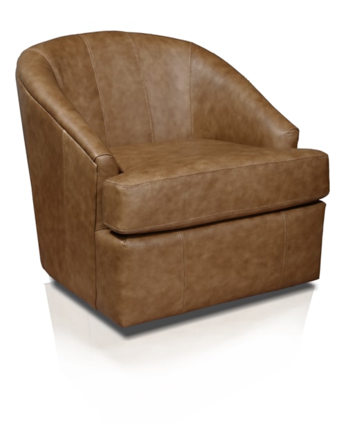 Contemporary Leather Swivel Chair