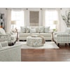 Furniture of America Cardigan Sofa and Loveseat Set