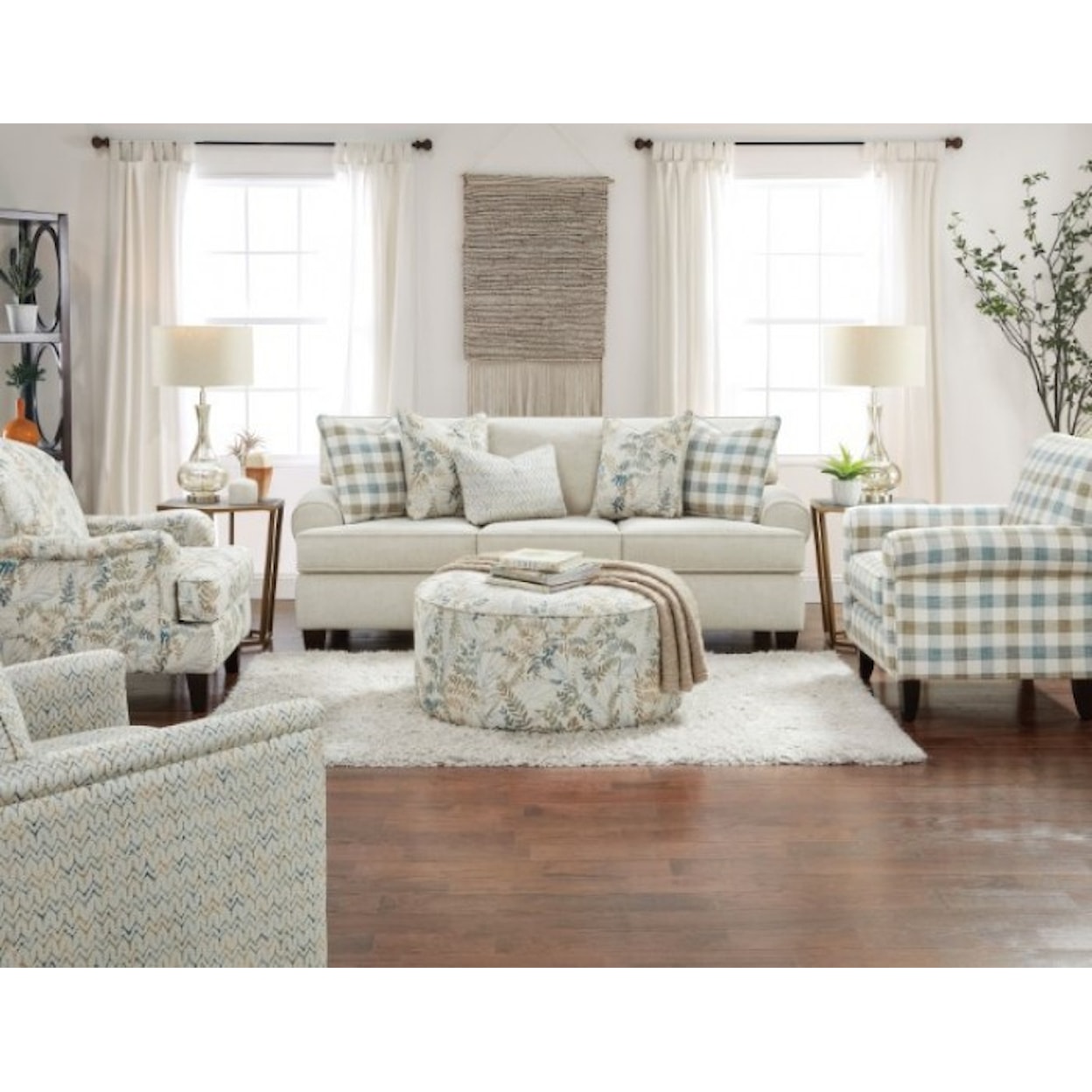 Furniture of America Cardigan Accent Chair