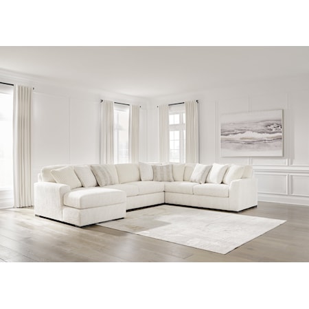 4-Piece Sectional With Chaise