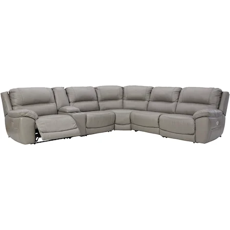 6-Piece Power Reclining Sectional