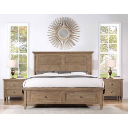 Queen Storage Bed