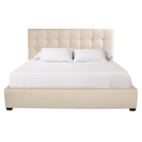 Avery Fabric Panel Bed Extended King