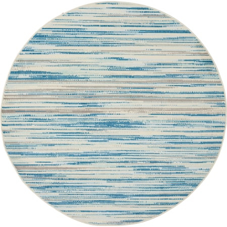 5'3" Round  Rug