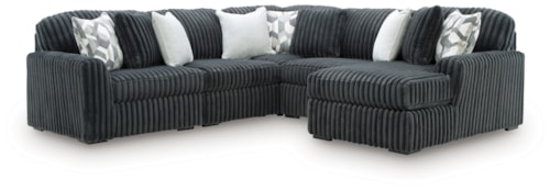 5-Piece Sectional With Chaise