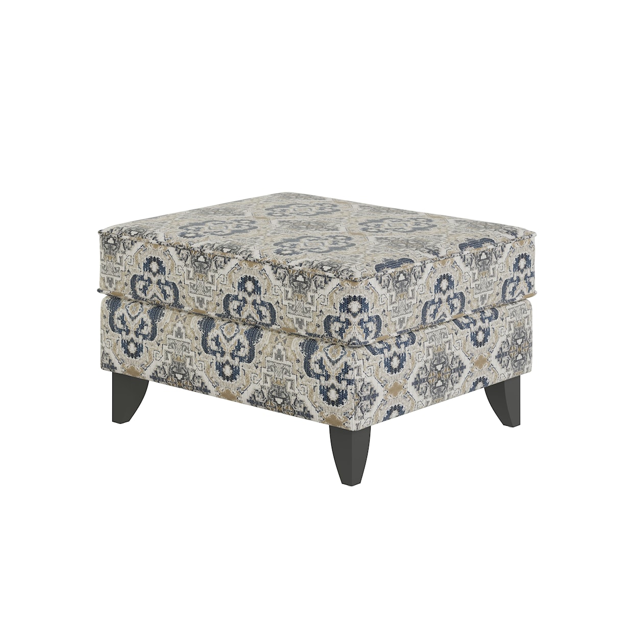 Fusion Furniture 1170 PLUMLEY BISQUE Accent Ottoman