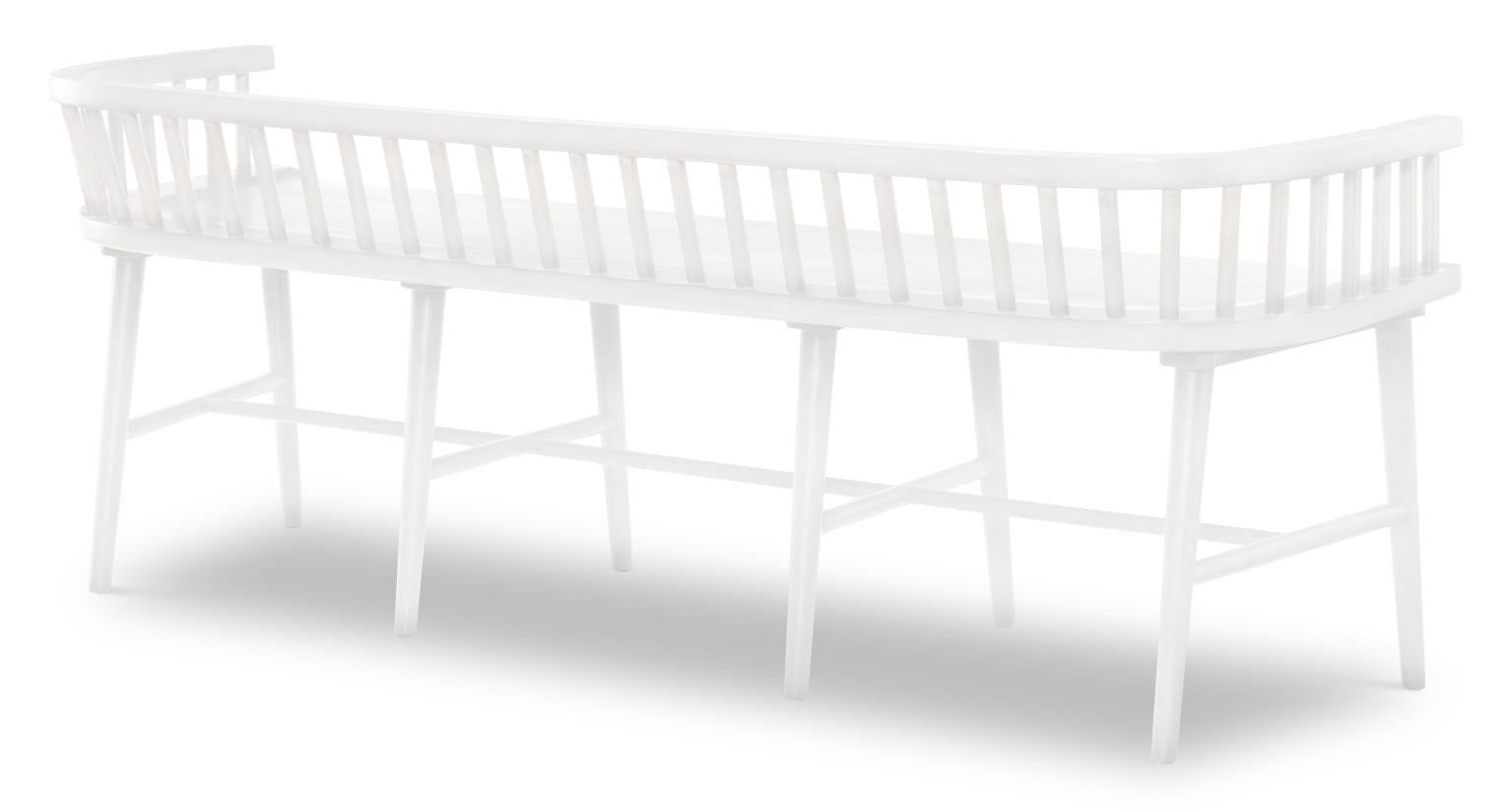 Trisha Yearwood Home Collection by Legacy Classic XXX's and OOO's 6-Piece Dining Set with Bench