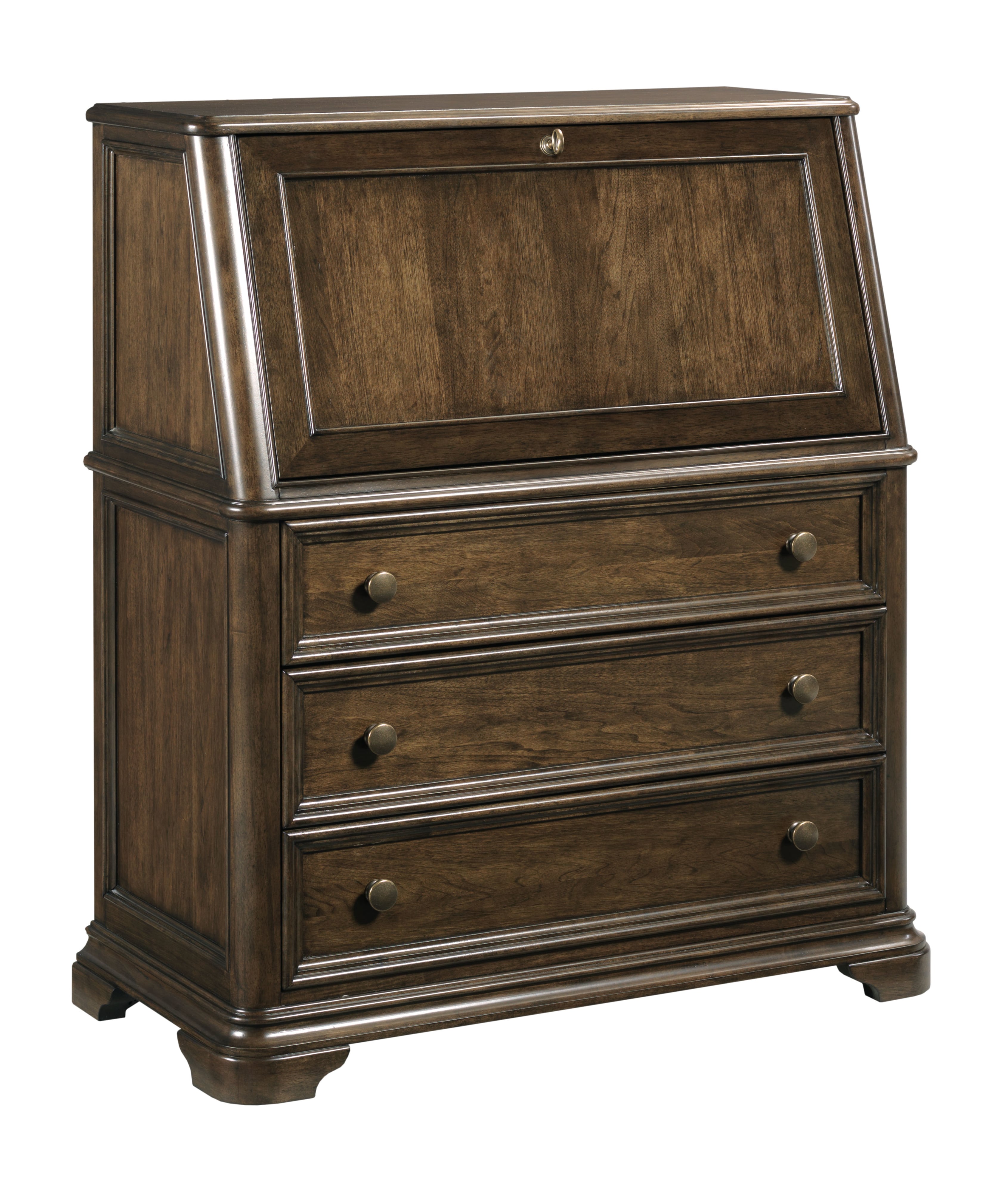 Hammary Astoria 307942 Transitional Calvaldo DropFront Secretary Desk