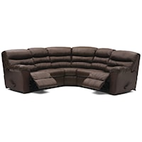 Casual Manual Reclining Sectional Sofa