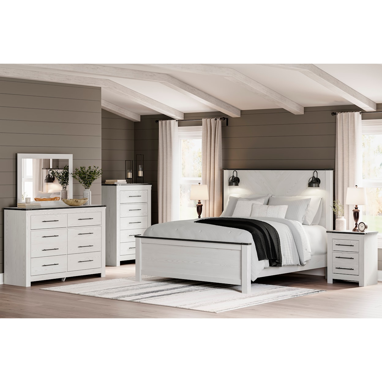 Ashley Signature Design Schoenberg King Bedroom Set