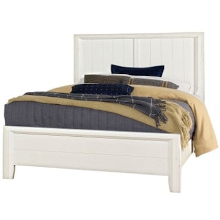 Transitional California King Platform Bed