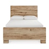 Signature Design Hyanna Full Panel Bed with 1 Side Storage