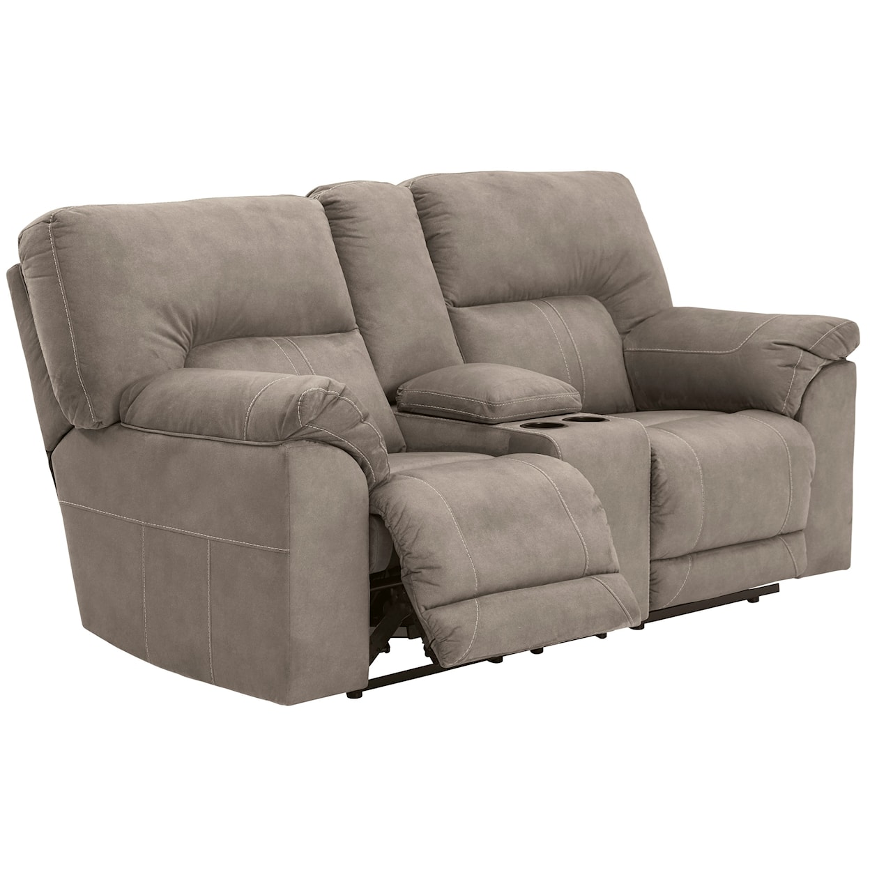 Benchcraft Cavalcade Double Reclining Loveseat with Console