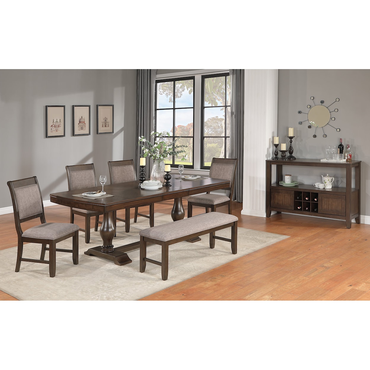 Crown Mark Tarin Dining Side Chair