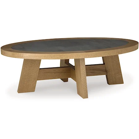 Oval Cocktail Table