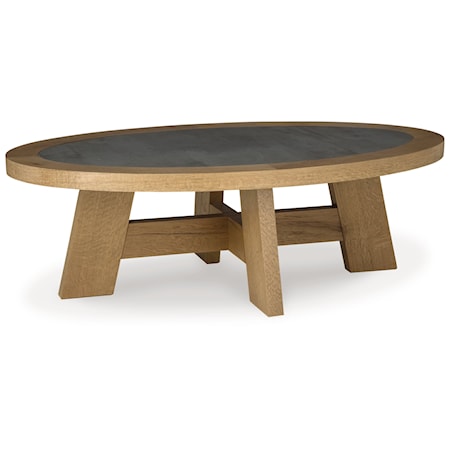 Oval Cocktail Table