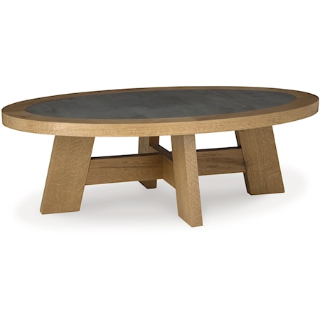 Oval Cocktail Table