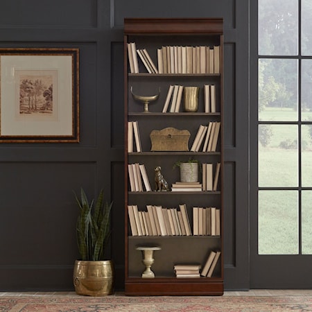 Stepped Bookcase Wall