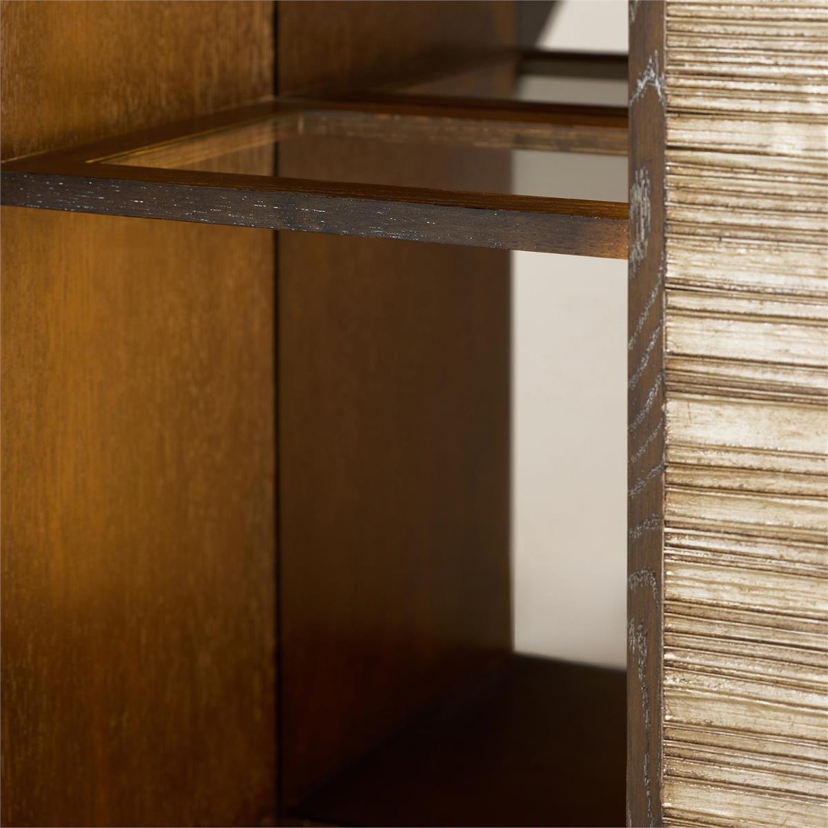 Modern Classic Display Cabinet w/LED Lights