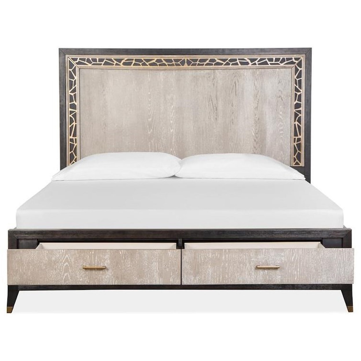 Magnussen Home Ryker Bedroom King Panel Storage Bed