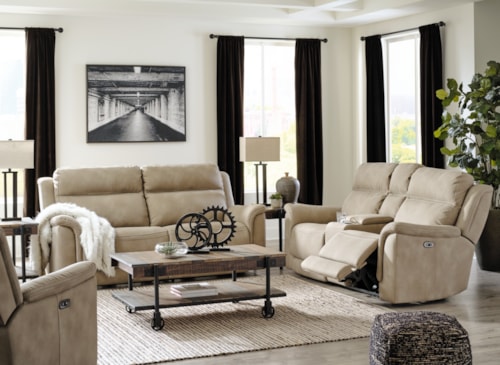 Power Reclining Sofa, Loveseat And Recliner