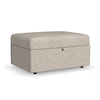 Flexsteel Sky Storage Ottoman