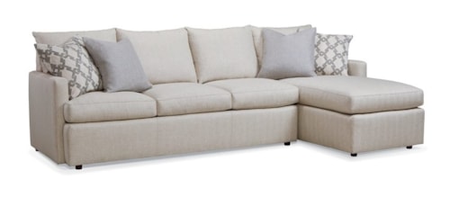2-pc. Track-Arm Chaise Sectional