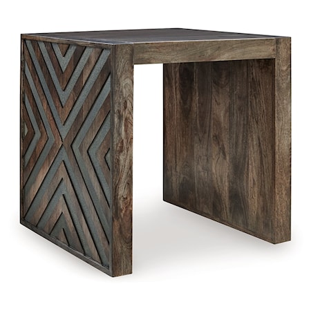 Square End Table